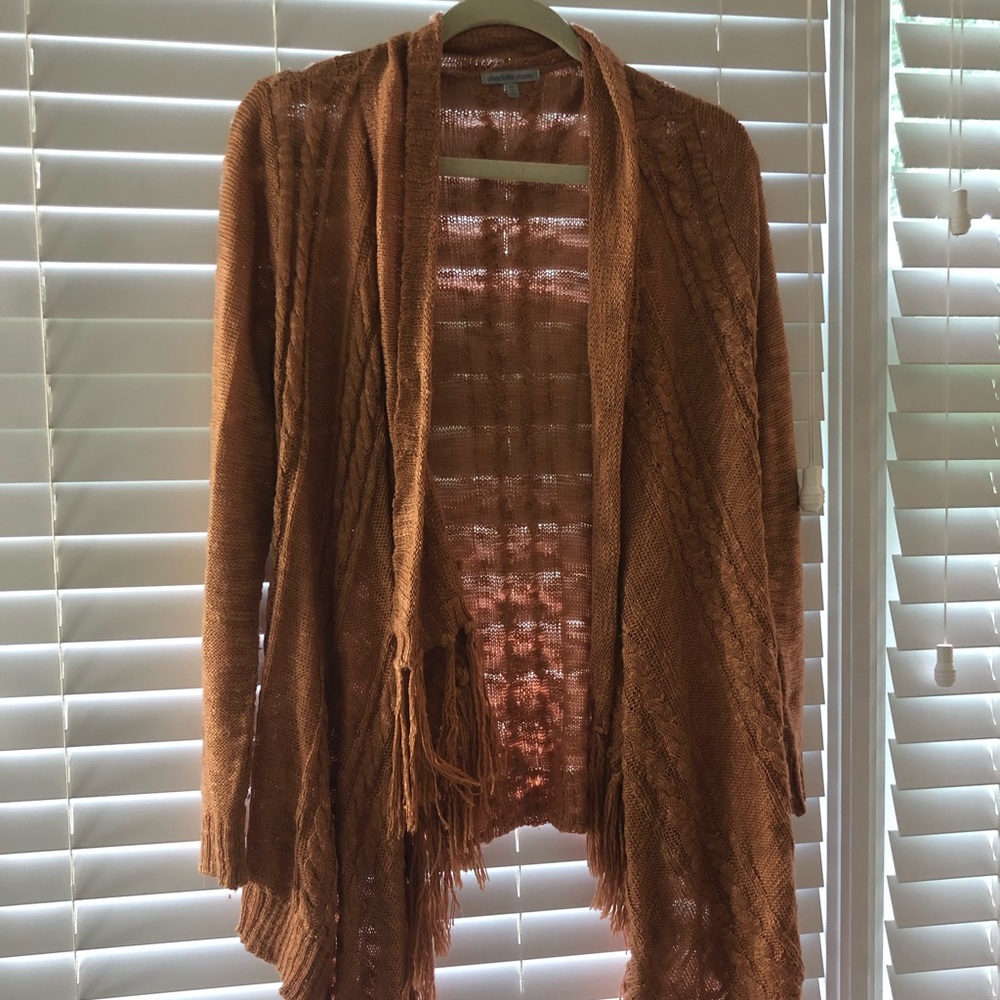 Burnt Orange Cardigan